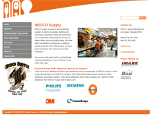Tablet Screenshot of nedco.com